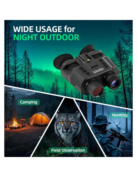 Gafas de Visión Nocturna BETTITOPE NV8000 980FT 4K HD