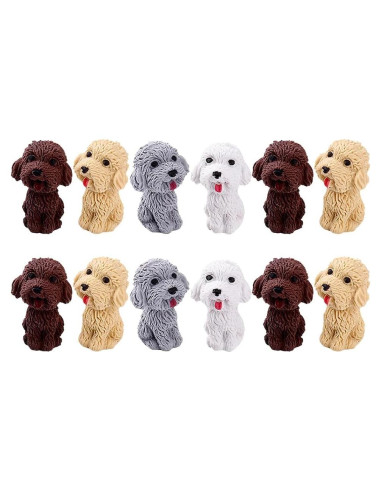 Borradores de Lápiz para Niños Toyvian 24 Pcs Animales