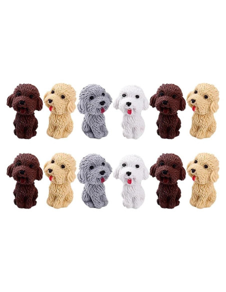 Borradores de Lápiz para Niños Toyvian 24 Pcs Animales