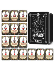 Juego de Tarjetas de Poción de Curación CZYY - 15 Fichas Acrílicas