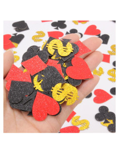 Confeti de Póker Brillante Blopee 170pcs para Decoración de Fiesta