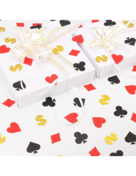 Confeti de Póker Brillante Blopee 170pcs para Decoración de Fiesta