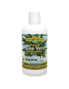 Jugo de Aloe Vera Orgánico Dynamic Health 946 ml Sin Aditivos