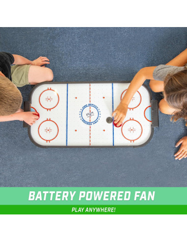 Mesa de Hockey de Aire GoSports 76.2 cm para Niños - Negro