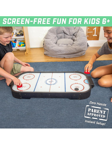 Mesa de Hockey de Aire GoSports 76.2 cm para Niños - Negro