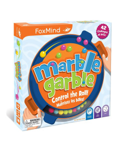 Juego de Cartas Marble Garble Foxmind - Desafío Matemático 1-4 Jugadores