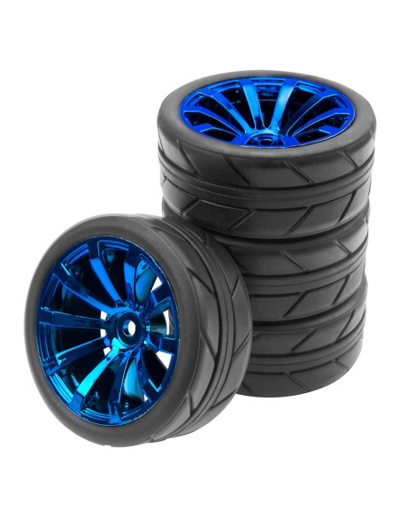 Neumáticos de Caucho 65mm y Ruedas de Plástico 12mm ShareGoo