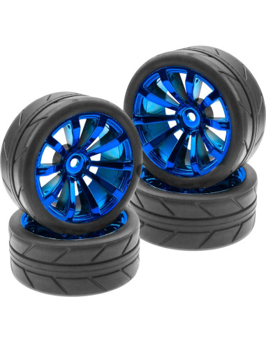Neumáticos de Caucho 65mm y Ruedas de Plástico 12mm ShareGoo