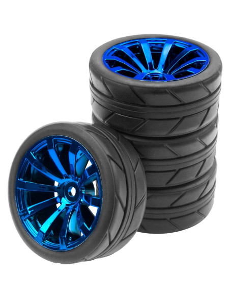 Neumáticos de Caucho 65mm y Ruedas de Plástico 12mm ShareGoo