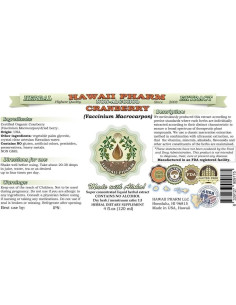 Extracto Líquido de Arándano Sin Alcohol Hawaii Pharm 60 ml 2