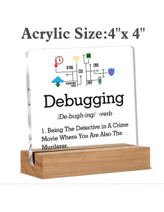 Acrílico Decorativo de Depuración ILSYINH 10x10 cm 2