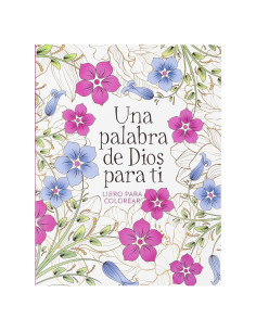 Una palabra de Dios para ti: libro para colorear (Spanish Edition)