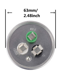 Capacitor de arranque BOJACK CBB65 60+7.5uF 370/440V 2