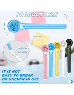 Paquete de 10 Correctores de Tinta Gersoniel 5mm x 6m Color Brillante 2