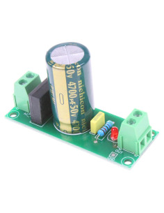 Placa de Filtro Rectificador NOYITO 50V 4700uF 6A AC a DC