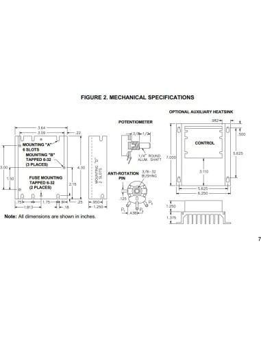 Controlador de Motor DC KB Electronics KBIC-225 1.5 HP