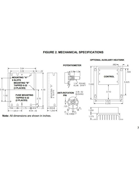 Controlador de Motor DC KB Electronics KBIC-225 1.5 HP