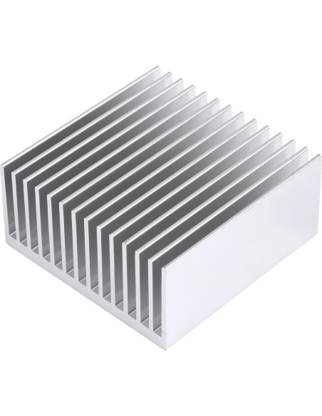 Kit de 4 Disipadores de Calor Aluminio 50x50x20mm Awxlumv