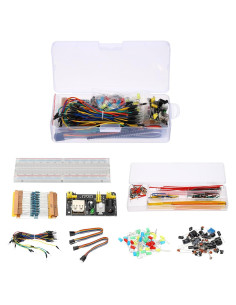 Kit de Componentes Electrónicos PATIKIL 420 Pcs 37 Valores