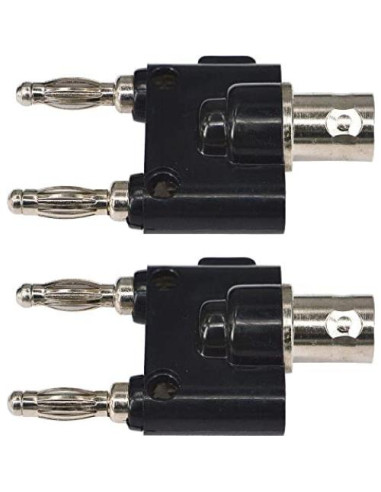 Adaptador Coaxial BNC a Banana Doble onelinkmore 5 PCS