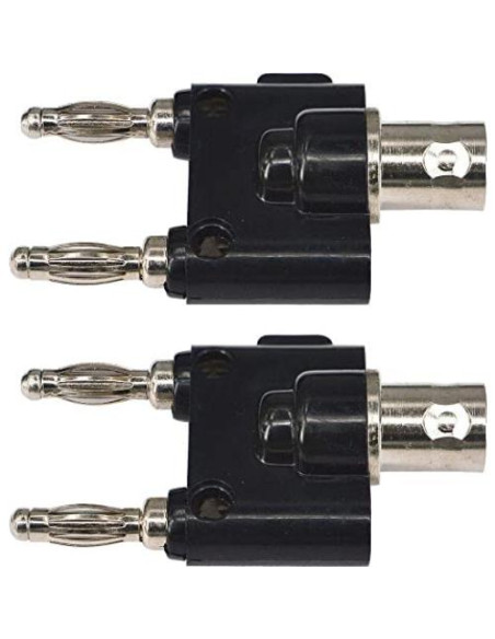 Adaptador Coaxial BNC a Banana Doble onelinkmore 5 PCS