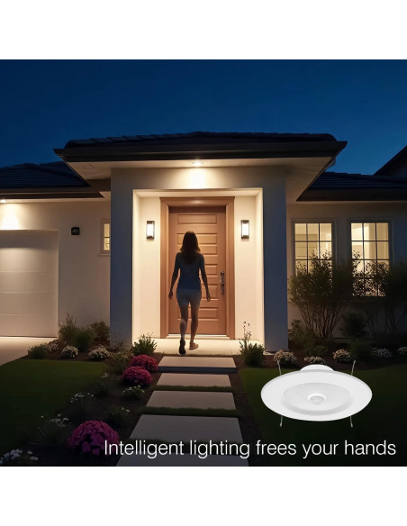 Luz LED Empotrada 20W Yun Cai con Sensor de Movimiento 3000K