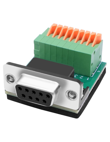 Adaptador RS232 DB9 D-SUB a 9 Pines Sin Soldadura Yingtuyou