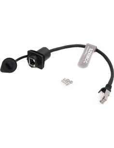 Conector RJ45 Macho a Hembra a Prueba de Agua SZRMCC 20cm 2