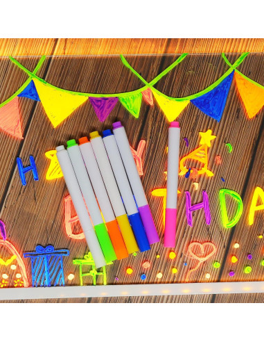 Tablero de Borrado en Seco ENUOLI 30x19.8cm con Luz LED