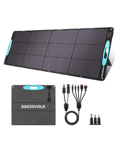 Panel Solar Plegable SOKIOVOLA 200W Monocristalino IP68