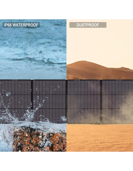 Panel Solar Plegable SOKIOVOLA 200W Monocristalino IP68