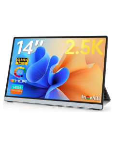 Monitor Portátil Intehill Q14ZA 14" 2.5K HDMI 100% sRGB
