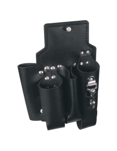 Bolsa de Herramientas Klein 5118P4, 4 Bolsillos, Cuero 20.32x27.94 cm