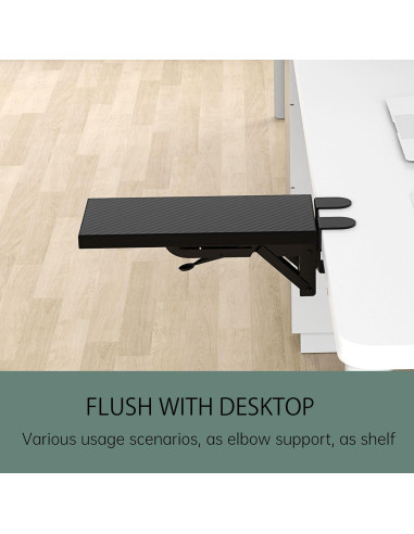 Bandeja de extensión ergonómica WITPOCE 30x15 cm Arce