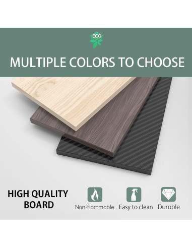 Bandeja de extensión ergonómica WITPOCE 30x15 cm Arce