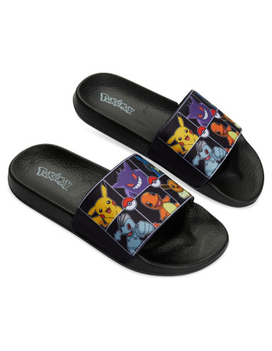 Chanclas de Pokemon para Niños - Sliders Comodos y Coloridos