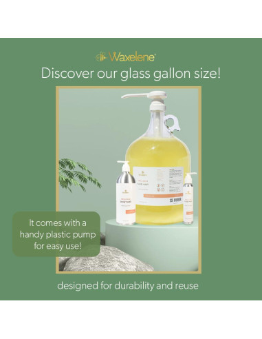 Jabón Corporal Waxelene 3.8L - Libre de Fragancias, Piel Sensible