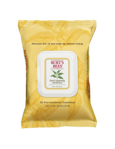 Toallitas Desmaquillantes Faciales Burt's Bees - 30 Unidades x 2
