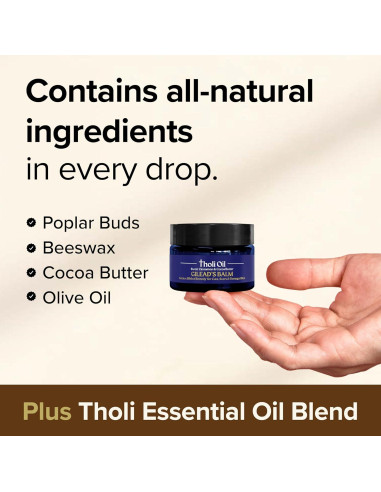 Bálsamo Reparador de Piel Tholi Oil 133g - Natural y Efectivo