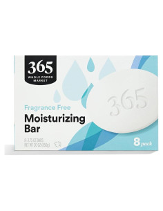 Jabón en Barra Sin Fragancia 365 Whole Foods 850g - 8 Unidades