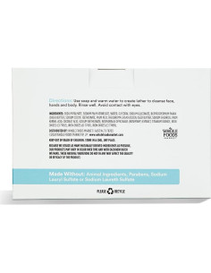 Jabón en Barra Sin Fragancia 365 Whole Foods 850g - 8 Unidades 2