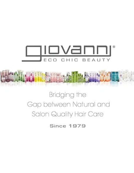Suero Antifrizz GIOVANNI Eco Chic 81.65 ml - Brillo y Suavidad