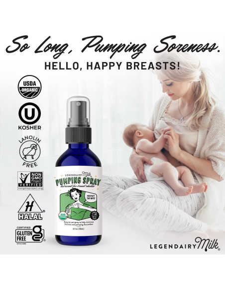 Spray para Sacar Leche Legendairy Milk 113.4 ml Orgánico
