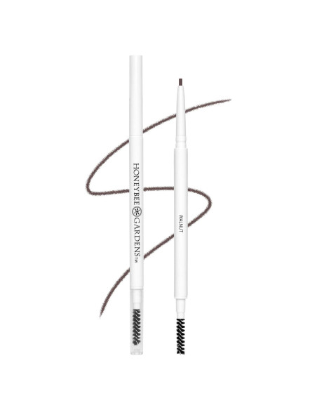 Lápiz de Cejas Honeybee Gardens Nogal 1.7mm Vegano Larga Duración
