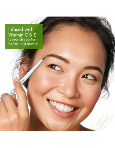 Lápiz de Cejas Honeybee Gardens Nogal 1.7mm Vegano Larga Duración