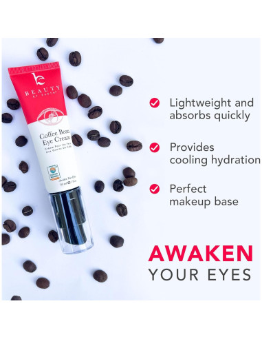 Crema para Ojos Beauty by Earth con Cafeína 50g - Hidratante Natural