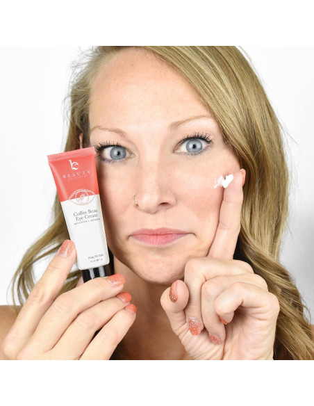 Crema para Ojos Beauty by Earth con Cafeína 50g - Hidratante Natural
