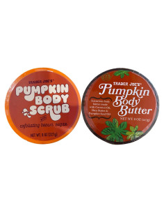 Set Exfoliante y Manteca Corporal de Calabaza Trader Joe's 227 g