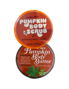 Set Exfoliante y Manteca Corporal de Calabaza Trader Joe's 227 g 2