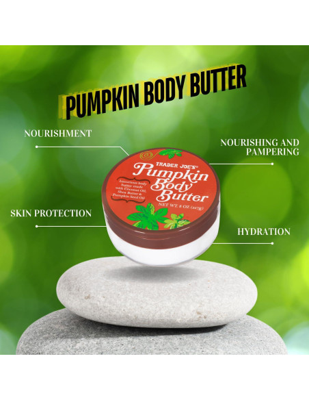 Set Exfoliante y Manteca Corporal de Calabaza Trader Joe's 227 g
